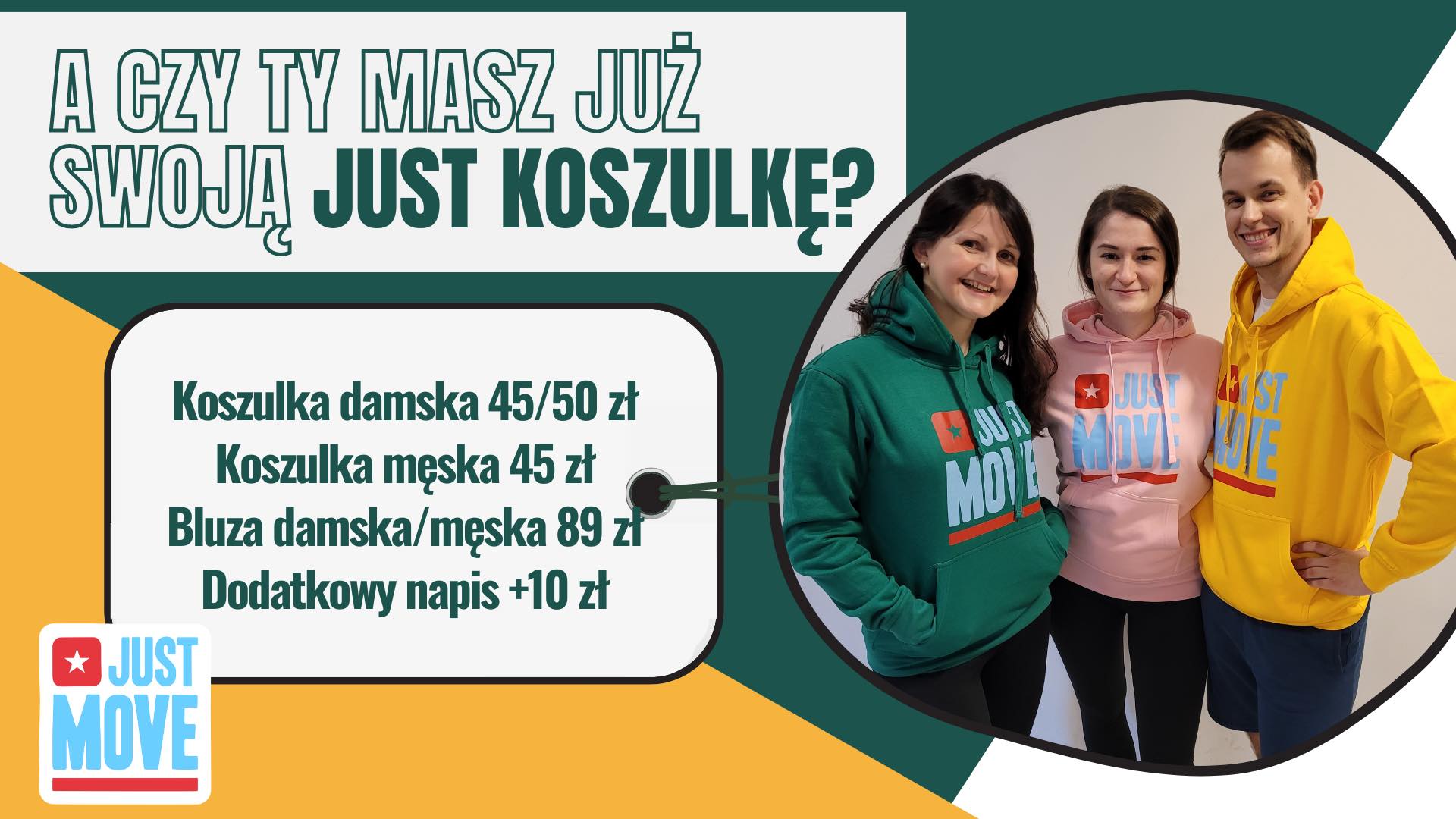 Koszulki i bluzy Just Move 2023!