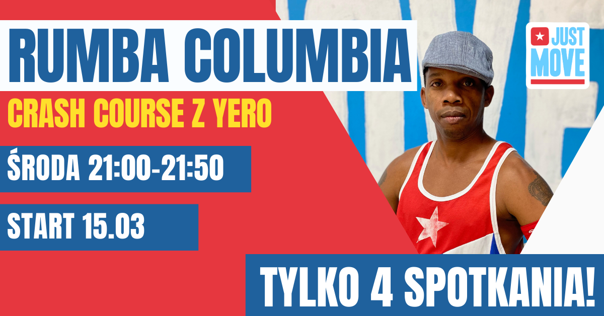 Rumba Columbia z Yero! –  Tylko 4 spotkania