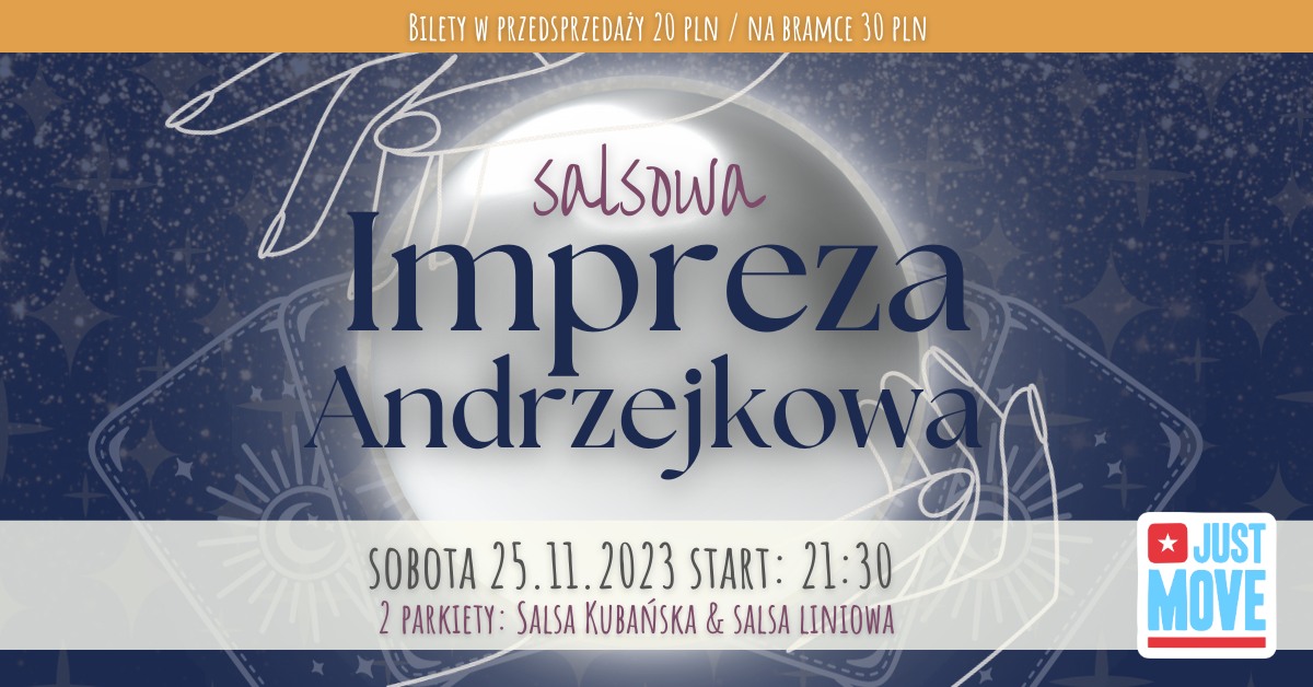 🔮 Salsowa Impreza 25.11 – Andrzejkowa 🔮 – Salsa Kubańska & Salsa Liniowa