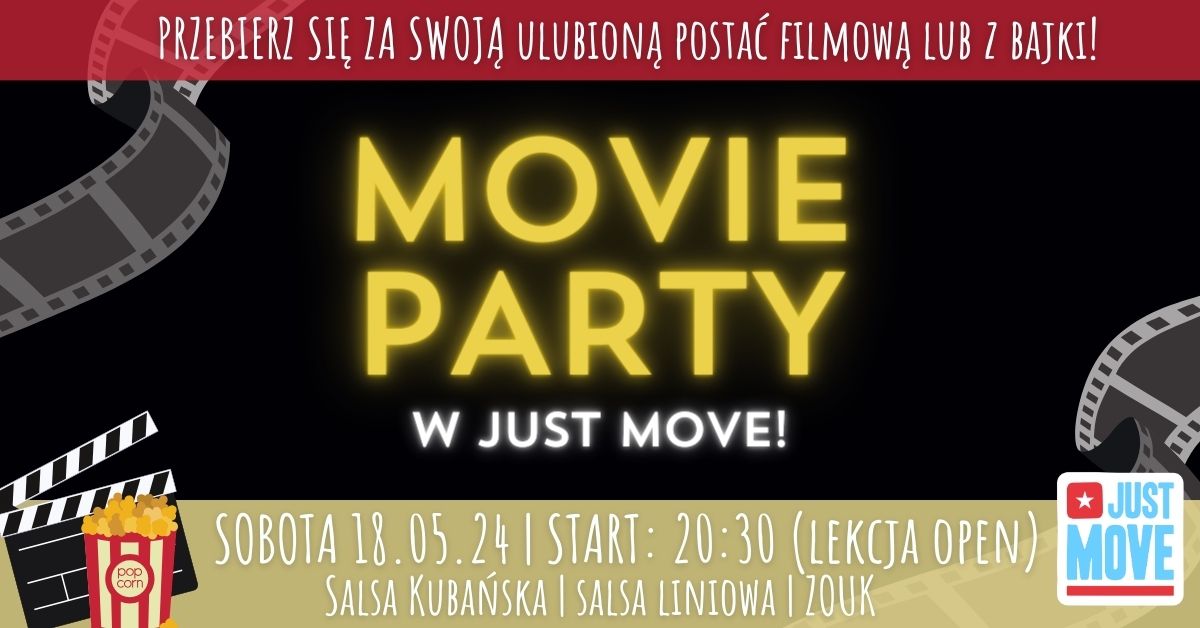 18.05 – Movie Party w Just Move