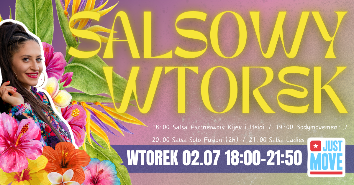 02.07 – Salsowy Wtorek z Aleksandrą Heidi Gajewską!