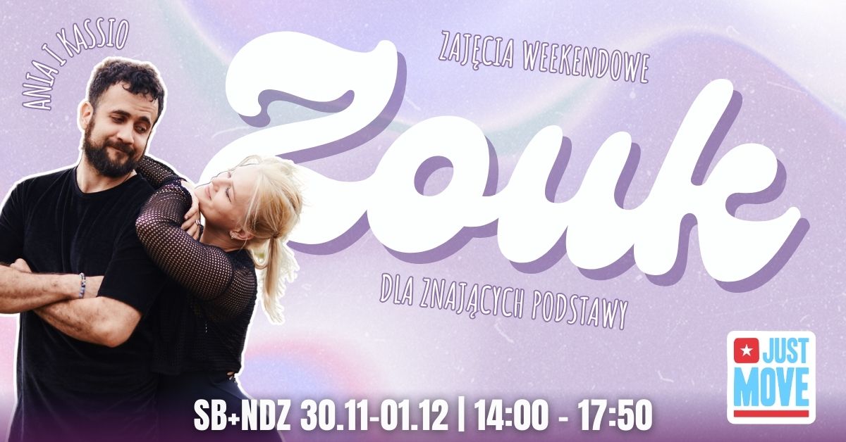 30.11-01.12 – Zouk z Anią i Kassio