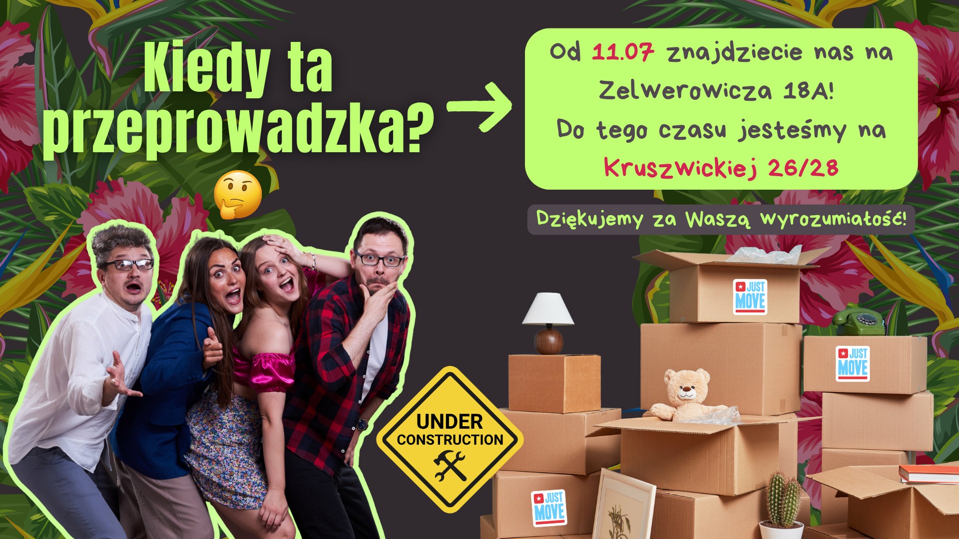 Kiedy ta przeprowadzka?