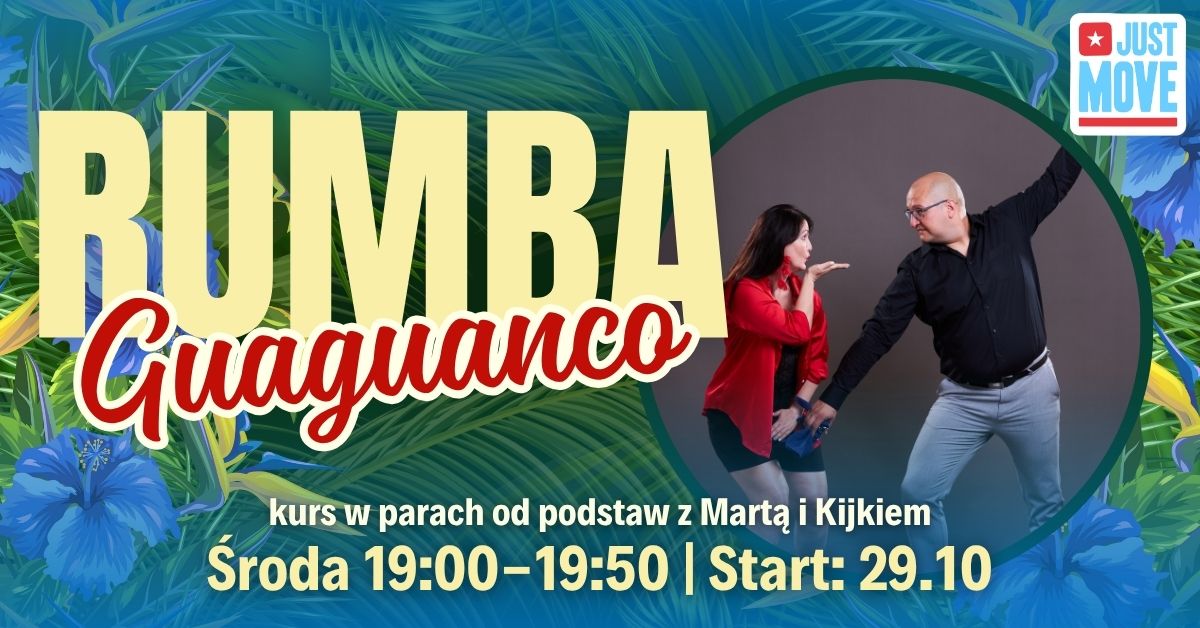 START 29.10 – Rumba guaguanco w parach od podstaw z Martą i Kijkiem