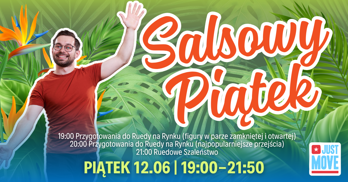 12.06 Salsowy piątek z Grześkiem!