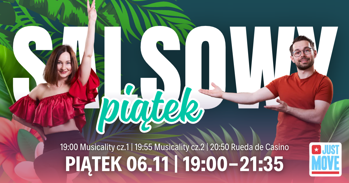 06.11 Salsowy Piątek z Marysią i Grzesiem!